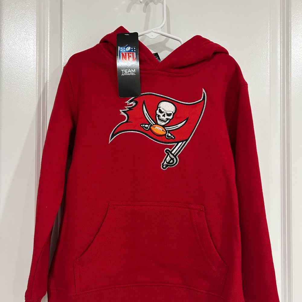 NFL Kids Red Buccaneers Hoodie
